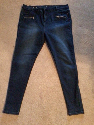 Ladies lipsy dark blue jeans - lipsy,