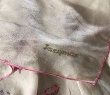 Delicate Jacqmar Silk Scarf