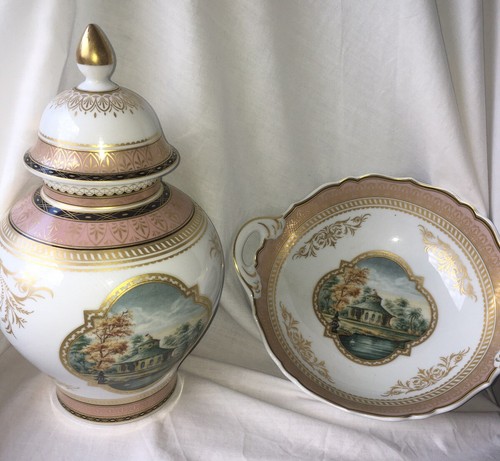 Kaiser german porcelain urn - german,