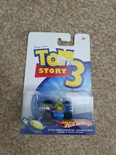 BNIB Disney Pixar Toy story 3 Hot Wheels car cars Little Green Speedster Figure 