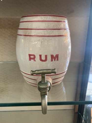 19th century ceramic - ceramic, rum