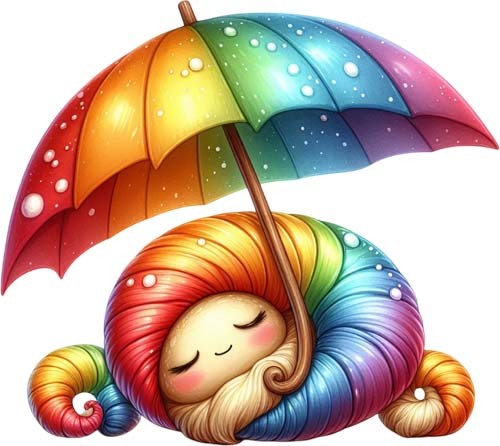 Magic fairy mushroom - mushroom, wall