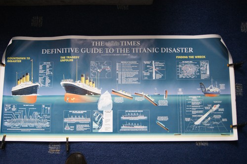 Titanic newspaper reprint - , &