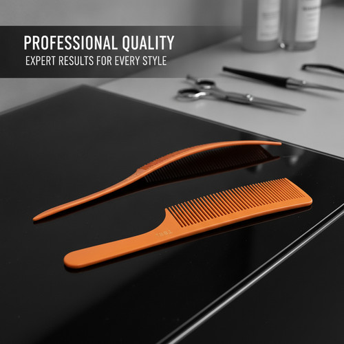 Plastic bakelite curved - curved, hair