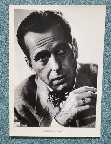 Humphrey bogart signed - bogart,