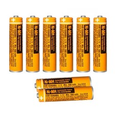8 For Panasonic 550mAh AAA