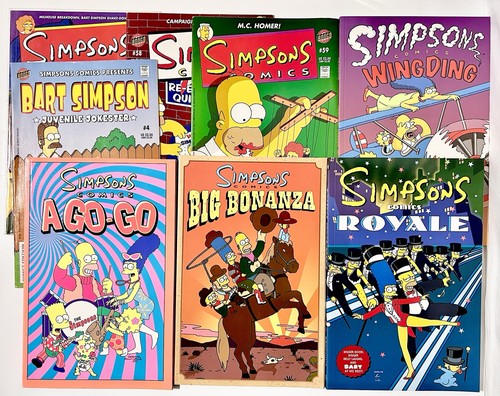 Simpsons comics book 58 - book, #57,