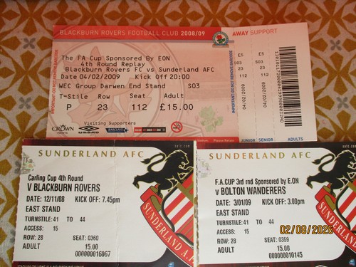 Sunderland cup tickets - sunderland,