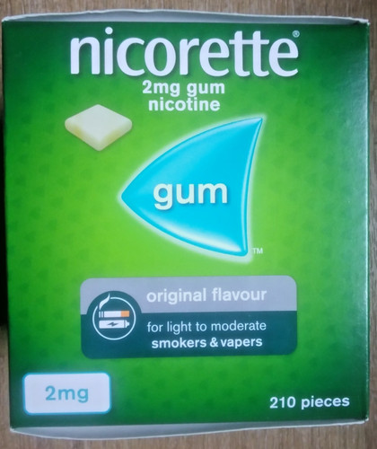 210 nicorette gum - 210,