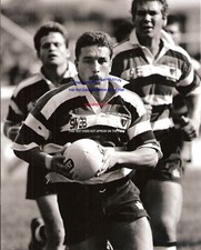 Steve Knight, Bath black & white 10"x8" (26 x 20cm) RUGBY PHOTOGRAPH