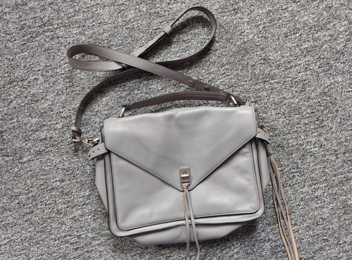 Rebecca minkoff grey leather - rebecca,