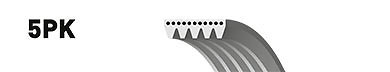 Gates alternator fan - gates, v-ribbed