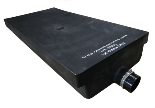 Waste tank gallon black - 28,