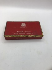 Vintage Benson And Hedges Vintage Cigarette Tin Super Virginia Cigarette