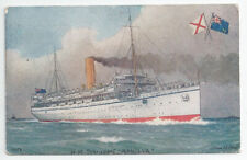BISN British India SN Co HMT ROHILLA Troopship Steam Ship PC W Fred Mitchell