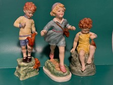 3 X ROYAL WORCESTER FIGURINE'S
