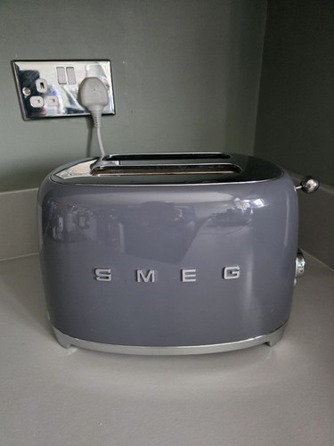 Smeg slate grey - toaster,, good