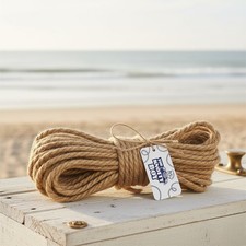 10mm Jute Rope Natural Hessian