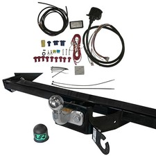 Fixed Flanged Towbar + 7 Pin Wiring For Citroen JUMPER VAN, Fiat DUCATO VAN