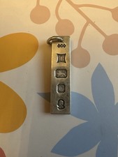 Silver Ingot Pendant