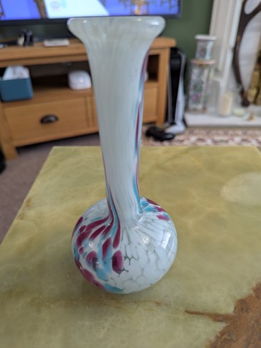 Vintage glass bud vase inch - vintage,