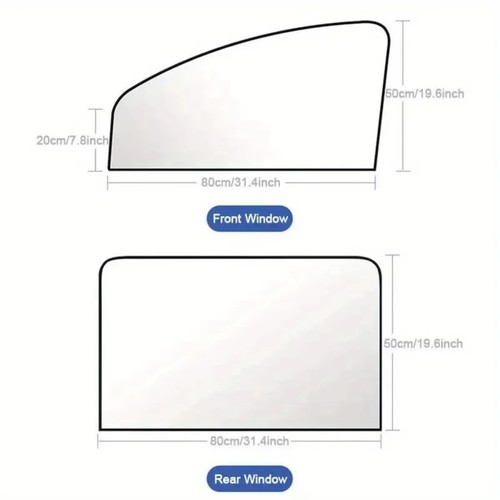4pcs car window shades - 4pcs,