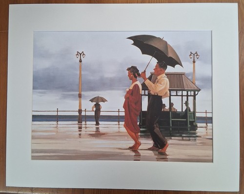 Jack vettriano mounted print - jack,