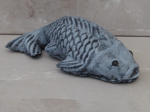 Handcrafted goldfish stone - goldfish,