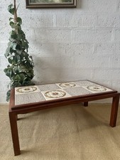 Midcentury Tiled Top Coffee