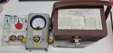 Bird Rf Directional Thruline Wattmeter Model 43, 4 slugs and leather carry case