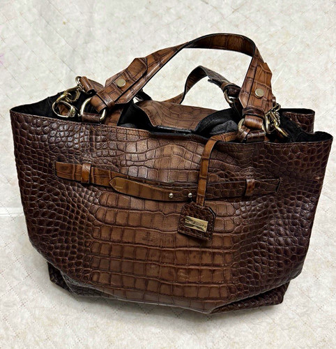 Russell bromley brown croc - russell, &