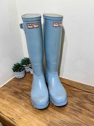 Vintage hunter wellies duck - vintage,