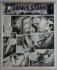 Janus Stark Original Comic Artwork 1972 Valiant Francisco Solano Lopez