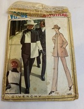 Vogue Paris Original 2668 Givenchy vintage sewing pattern jacket pattern size14