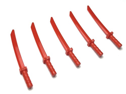Lego red minifigure weapon - , x5