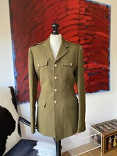 Real Military Wool Blazer Jacket Mens Size S
