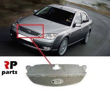 FOR FORD MONDEO MK3 2003-2005 NEW FRONT BUMPER UPPER GRILL WITHOUT TRIM GRAY
