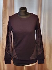 LADIES BLACK JUMPER TOP SIZE 8 FROM F&F 
