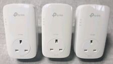 3 x TP-Link TL-PA8010P V4.0 Gigabit Powerline Adapters 1300AV