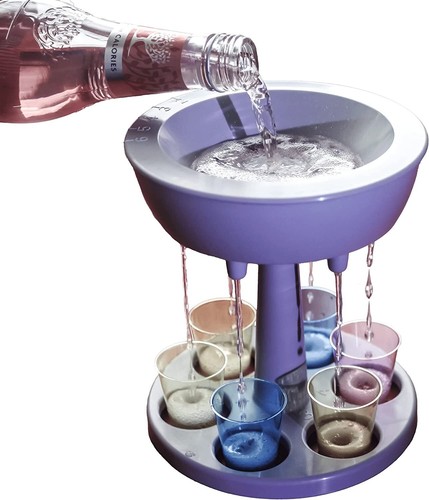 Shot drink dispenser with - 6,