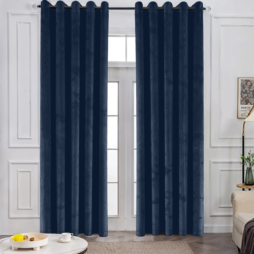 Luxury crushed velvet curtains - luxury,
