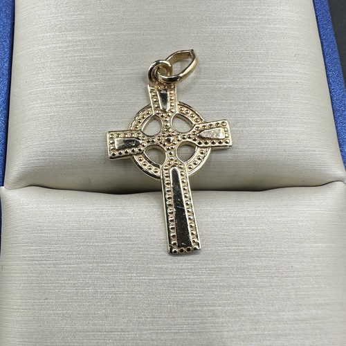 14k yellow gold - yellow, celtic
