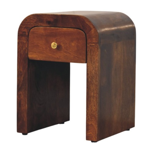 Mini darcy chestnut nightstand - darcy,