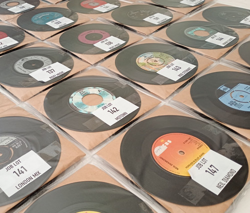 Singles vinyl records - singles,