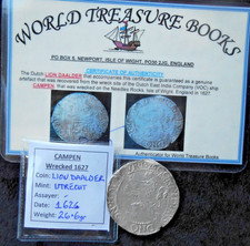 SHIPWRECK treasure SILVER LION