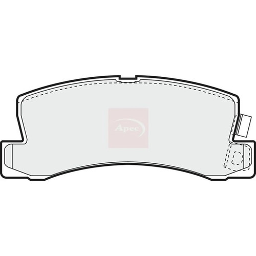Apec rear brake - apec,
