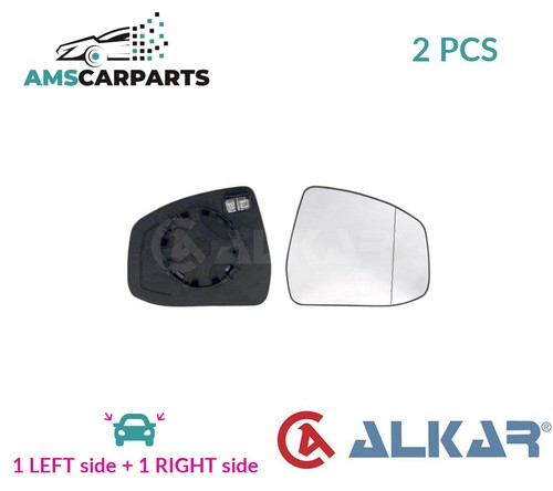 Rear view mirror glass pair - rear,