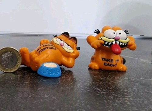 Vintage garfield bully pvc - vintage,