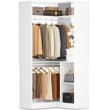 34in Corner Closet System with