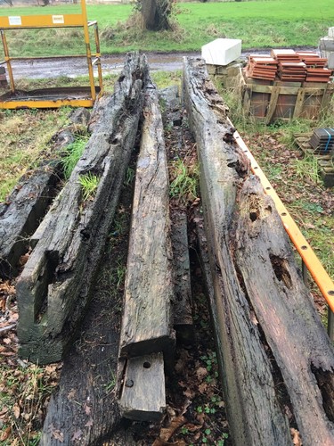Reclaimed oak beams great - beams,